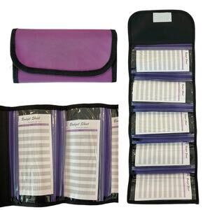 Cash Organizer Money Wallet, Envelope System Savings, Cash Stuffing Organizer